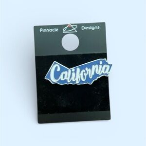 5/$25 Blue California Pin